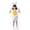 White4, variant on Easter Bunny for Girls Holiday Party Performance Play Celebration Dress Up Outfit, Outfits for Girls