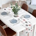 thumbnail image 6 of Christmas Table Runner 72 Inches Long Xmas Snowflakes Dining Table Farmhouse Christmas Decorations Indoor Home Decor, 6 of 6