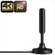 thumbnail image 2 of Antena de TV HDTV-T Antena de TV Digital de Alta Ganancia para Recepción de Señal de TV Inteligente en Interiores y Exteriores A, 2 of 5