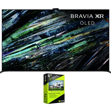Sony XR77A95L BRAVIA XR A95L 77 inch QD-OLED 4K HDR Smart TV with Google TV 2023 Bundle with 4 YR CPS Enhanced Protection Pack