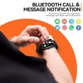 thumbnail image 6 of EIGIIS Smart Watch for Men 1.9" HD Ultra Narrow Edge Screen Fitness Tracker Step Counter 100+ Sport Modes Smartwatch with Text and Call for Android iOS Phones, 6 of 7