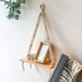 thumbnail image 4 of Hecho Macrame Bor Tapiz Estante para colgar en Estantes flotantes Onizador elegante de Boho para decoración del de perfecl Estante de pared tapiz, 4 of 7