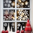 thumbnail image 4 of Wrapables Snowflake Window Clings Decal Stickers, Christmas Winter Decoration for Glass Windows, 9pc Starry, 4 of 4
