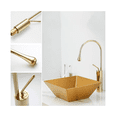 thumbnail image 4 of Mezclador Monomando Llave De Lavabo Alto Belug Dorado, 4 of 5
