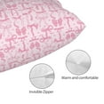 thumbnail image 3 of Vsdgher Ribbon Bow Pillow Cases, Pillow Covers - suit sofa or office-14"x20", 3 of 6