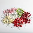 thumbnail image 3 of 100 Mini Bayas Artificiales de Espuma, Estambres Decorativos Multicolor, 3 of 9