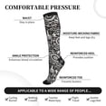 thumbnail image 2 of Sikiie Bicycles Parts 1 Pairs Compression Socks for Men and Women 15-20 mmHg Running Support Socks, 2 of 7