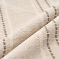 thumbnail image 4 of REGALWOVEN Stripe Pillow Covers Pack of 2 Soft Cozy Decorative Cushion Cases Apricot 18" x 18", 4 of 7