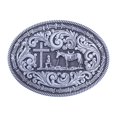 thumbnail image 1 of Hebil de cinturón occidental hombres mujeres Metal clásico moda para cumpleaños Estaño Zulema Hebilla del cinturón, 1 of 8