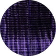 thumbnail image 1 of Ahgly Company Indoor Round Abstract Pink Modern Area Rugs, 6' Round, 1 of 4