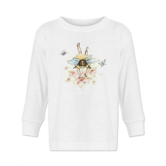 Fairy Over Flowers Long Sleeve Toddler -Image by Shutterstock,  4 Toddler