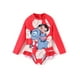 thumbnail image 1 of Traje de baño Disney Lilo & Stitch de una pieza para niña de 5 a 6 años, rojo, 1 of 5
