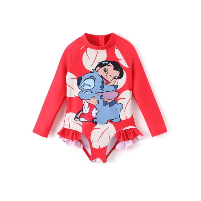 Traje de baño Disney Lilo & Stitch One Piece para niñas de 10 a 11 años