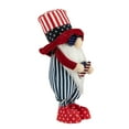 thumbnail image 3 of Northlight Patriotic Gnome with American Flag Heart - 12.25", 3 of 5