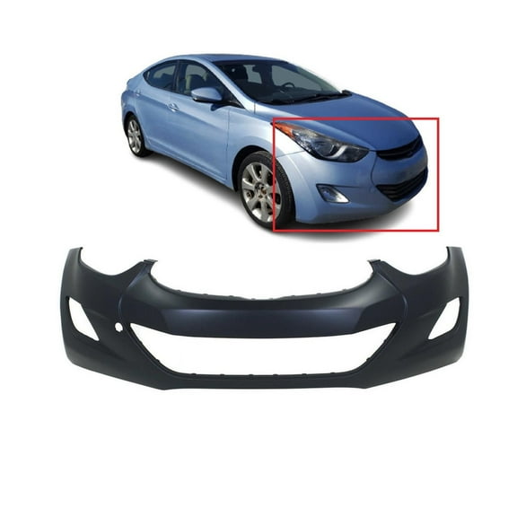 DCP Primed Front Bumper Cover Fascia for 2011-2013 Hyundai Elantra GLS GL L Limited