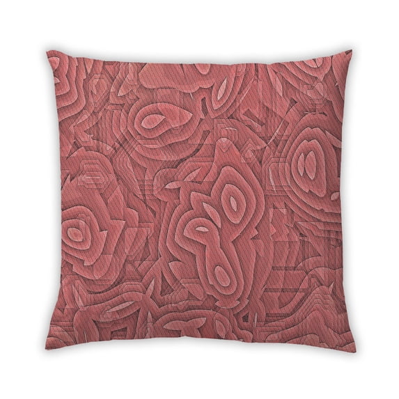 Ahgly Company Indoor Square Contemporary Throw Pillow, 18 inch by 18 inch