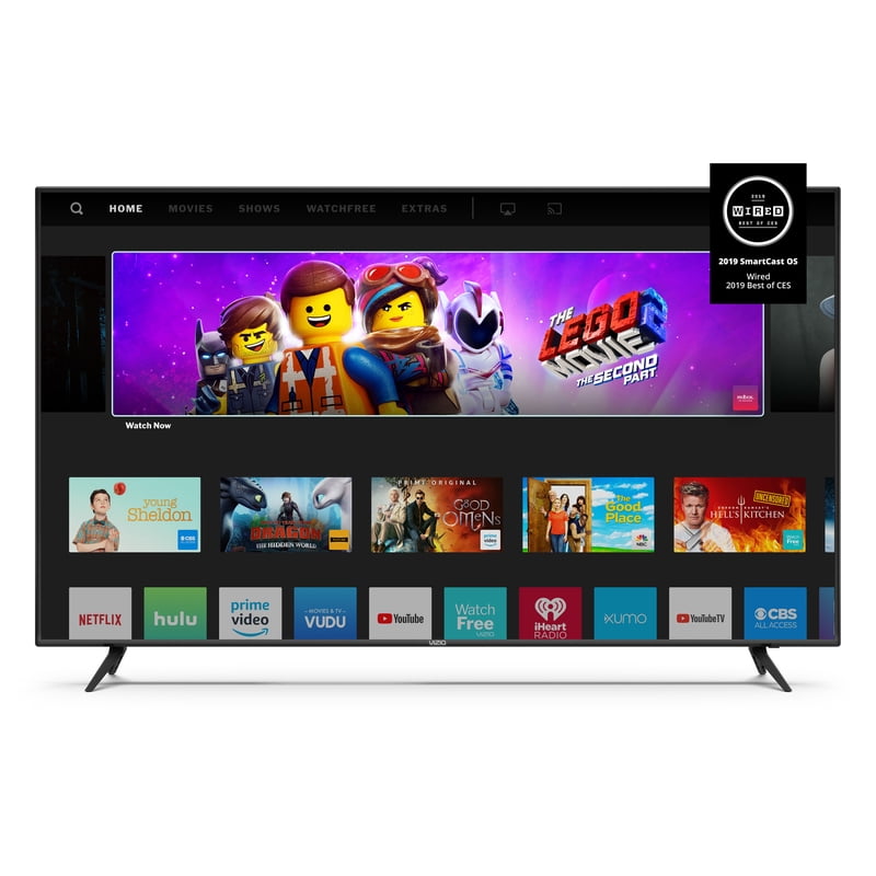 VIZIO 65" Class 4K UHD LED Smart TV HDR D-Series D65x-G4 feature detail