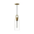 thumbnail image 2 of PD401505MBSM-Alora Lighting-Soji - 1 Light Pendant-14.88 Inches Tall and 5.13 Inches Wide-Matte Black Finish-Smoked Glass Color   -Traditional, 2 of 5