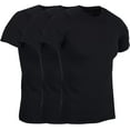Mens Cotton Short Sleeve Lightweight TShirts, Bulk Crew Tees for Guys