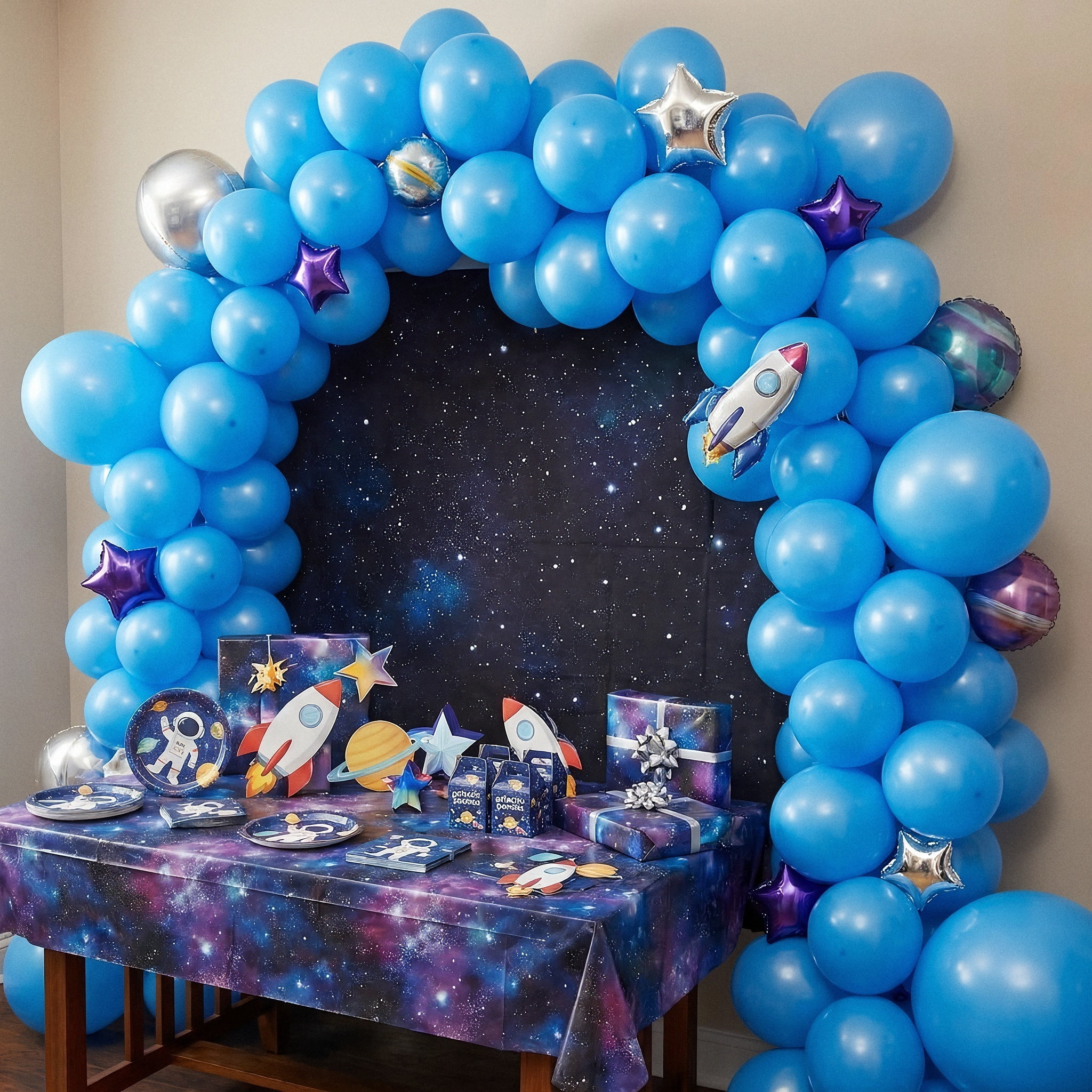 12" Electric Blue Latex Balloons, 15 Pieces, by Way To Celebrate