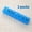 Blue, variant on Braille Strip Pill Organizer 7 Day Weekly Set  7 Small Portable Medication Boxes with Tactile Labels, Multi-Color Options for Daily Pill Storage & Travel