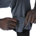 thumbnail image 3 of Wire2wire Men's Tournament Open Bottom Baseball Pant Charcoal M, 3 of 9