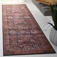 thumbnail image 2 of SAFAVIEH Tucson Faith Oriental Machine Washable Runner Rug, Rust/Green, 2'6" x 10', 2 of 8