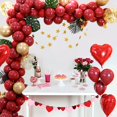 thumbnail image 3 of 125 piezas de globos navideños de San Valentín, 3 of 5