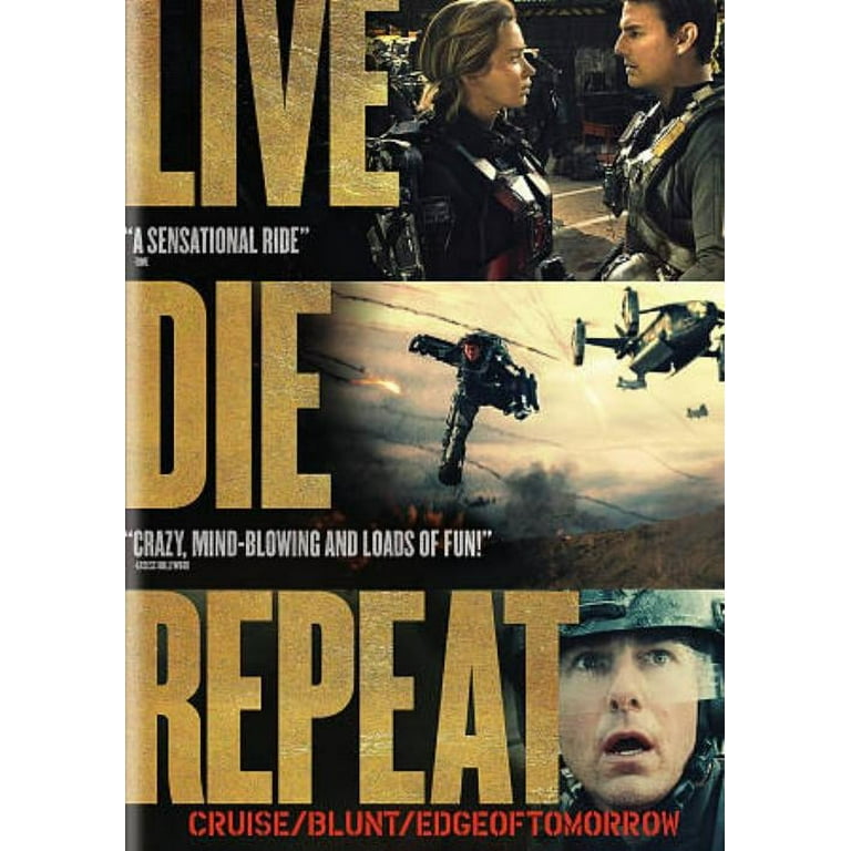 Live Die Repeat: Edge of Tomorrow [DVD] - Walmart.com