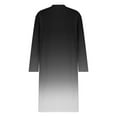 thumbnail image 5 of DDAPJ pyju T Shirt Dresses for Women Trendy Casual Plus Size Dresses Oversized Long Sleeve Maxi Dresses with Pockets Black XXXXXL, 5 of 6