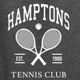 thumbnail image 6 of Wild Bobby Hamptons Tennis Club Est 1986 Sports Men's T-Shirt, Heather Black, 4X-Large, 6 of 6