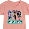 thumbnail image 3 of LOL OMG - Winter Dolls - Chill Out - Toddler & Youth Girls Short Sleeve Graphic T-Shirt, 3 of 5