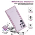 thumbnail image 2 of Feishell Rugged Multi-Layered Protection Case for Samsung Galaxy S21 Ultra, Transparent PC Back Aluminum TPU Bumper Military Grade Shockproof Support Wireless Charging Slim Phone Case,Rosegold, 2 of 8