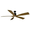 thumbnail image 4 of Aviator 70" Matte Black/Distressed Koa Smart Ceiling Fan with Remote Control, 4 of 10