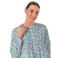 thumbnail image 6 of Aria Women’s 100% Cotton Woven Flannel Long Sleeve Nightgown, Sizes XS-5X, 6 of 7