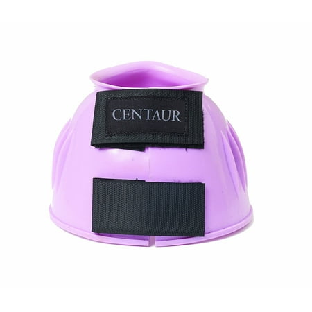Centaur Basic PVC Ribbed Bell Boots (Pink, XL)
