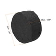 thumbnail image 2 of Unique Bargains 5x5x2.5cm Pickleball Paddle Eraser, Round Rubber Pickleball Racket Dust Remover,Black 3 Pcs, 2 of 6