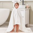 thumbnail image 3 of Toallas de baño con capucha FUBANRAY para niños pequeños, paquete de 2 unidades, 127 x 81 cm, 3 of 7
