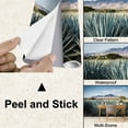 thumbnail image 4 of Peel and Stick Wallpaper Waterproof Landscape planting agave plants to produce tequila Wall Mural Decor Self Adhesive and Removable 100in x 144in, 4 of 8