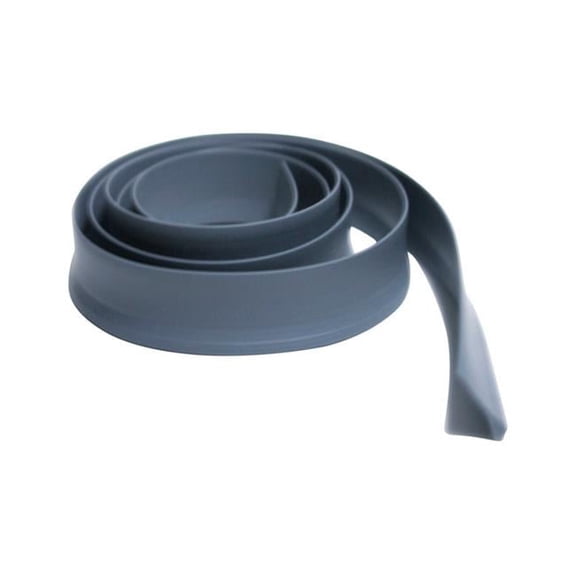 37 in. Gray Vinyl Door Bottom Seal
