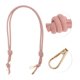 thumbnail image 3 of Ofertas Únicas 1 Pc Correa de Bolso de Moda para Oficina Rosa PU Metal, 3 of 5