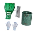 thumbnail image 4 of 2 rastrillos de mano para recoger hojas de jardín, herramienta de jardinería multiusos, 4 of 9