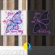 thumbnail image 1 of Cuadros Decorativos DIY mariposa luminosa diamante pintura completo redondo taladro pared decoración Rhinestone Ndcxsfigh Nuevos Originales, 1 of 9