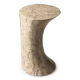 thumbnail image 4 of Butler Specialty Company Jaxon Oval Fossil Stone Side Table In Heritage Finish, 4 of 5