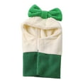 thumbnail image 4 of Gorro de invierno cálido para perros, gorro para gatos, calentador de cuello, bufanda, orejeras, sombrero para mascotas, disfraz, cubre orejas para Verde M, 4 of 8