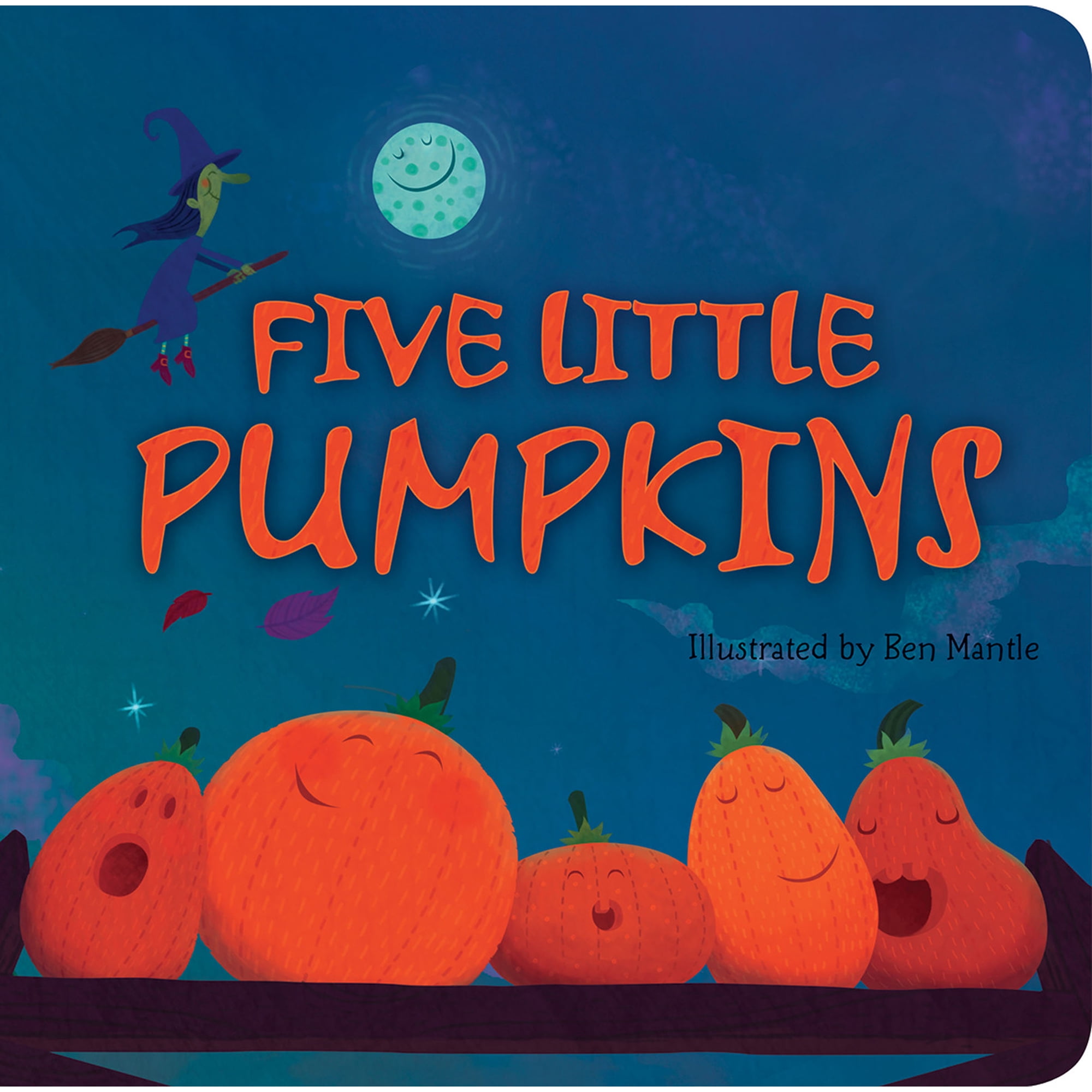 Five Little Pumpkins: A Rhyming Book for Kids and Toddlers (Board Book)