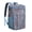 Sky-blue-25, variant on Floral and Bee Artwork Backpack Cooler - 20L Insulated Leakproof Bag for Picnics, Parties, and Road Trips