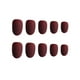 thumbnail image 1 of Prensa mate de cabeza redonda Qarigey 24 piezas en las uñas DIY acrílicas artificiales Juegos de manicura 7 café oscuro, 1 of 4