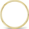thumbnail image 3 of 10K Yellow Gold 10Ky 2mm Half Round Band Size 6 Made In United States 1hr020-6, 3 of 5