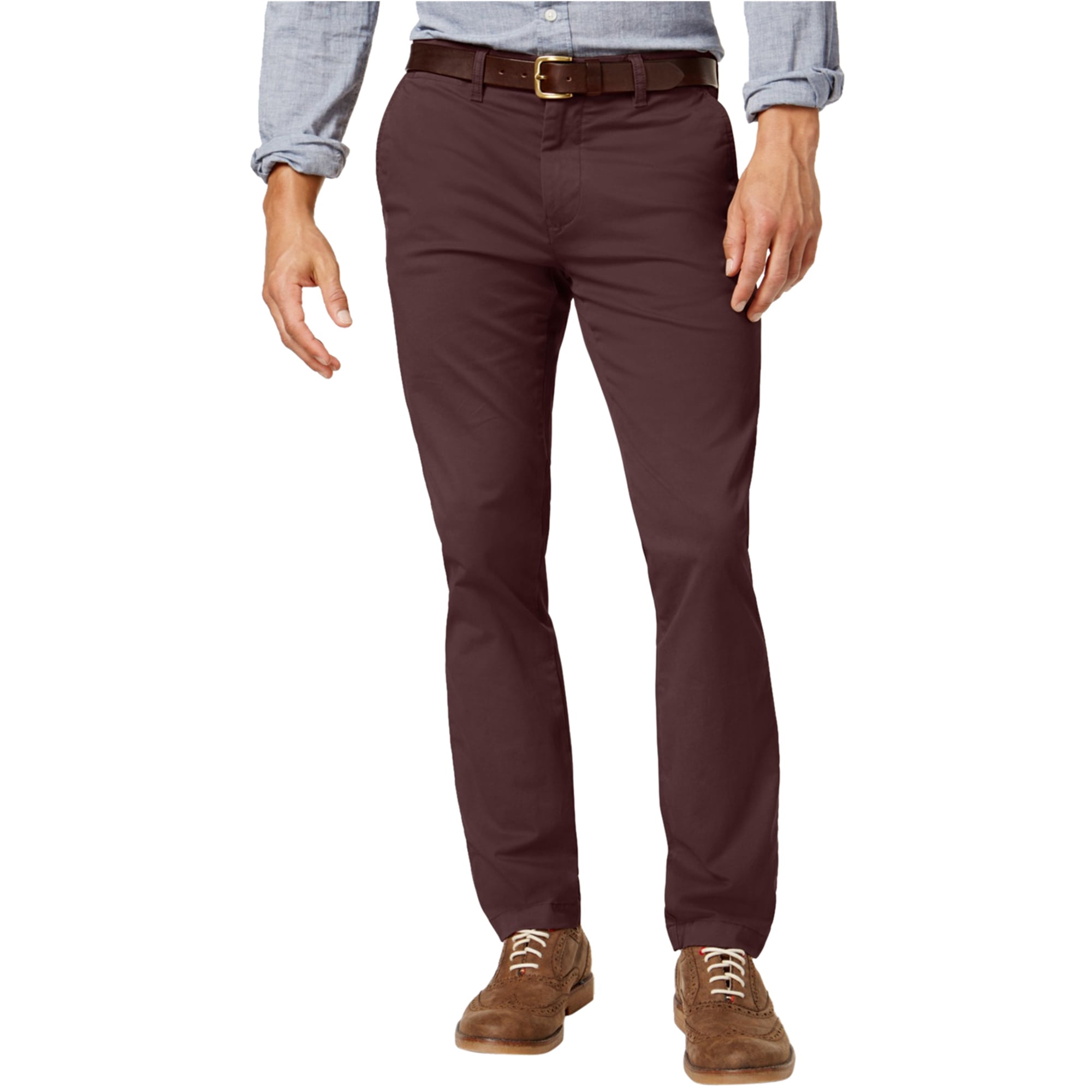 Tommy Hilfiger - Tommy Hilfiger Mens Custom Fit Casual Chino Pants ...